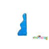 Module petite vague marée en mousse pvc h.23 rouge - Papouille