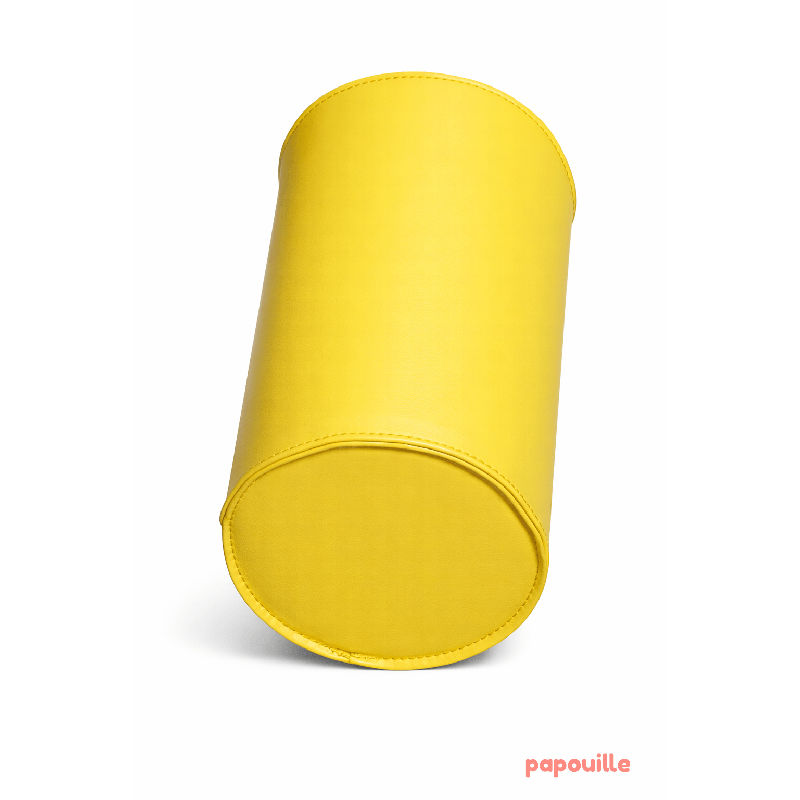 Module cylindre en mousse diam 25cm jaune - Papouille