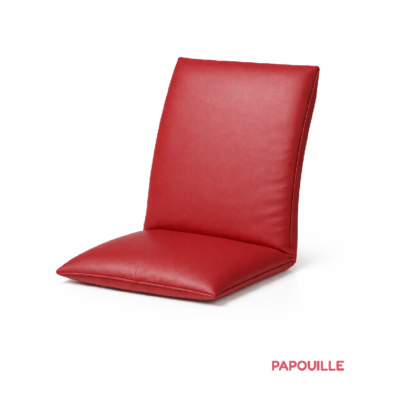 Coussin assise 1 place rouge - Papouille