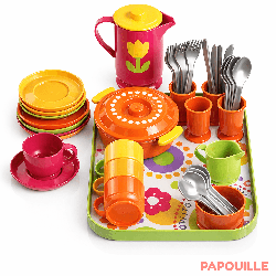 Dinette 39 pieces - Papouille