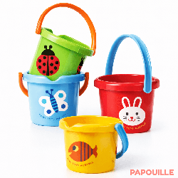 Seau à motif à anse - Papouille