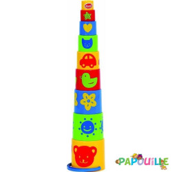 9 gobelets gigognes - Papouille