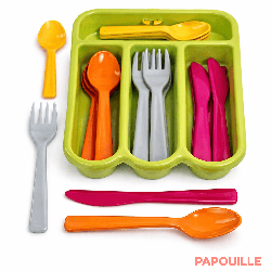 Set de couverts - Papouille