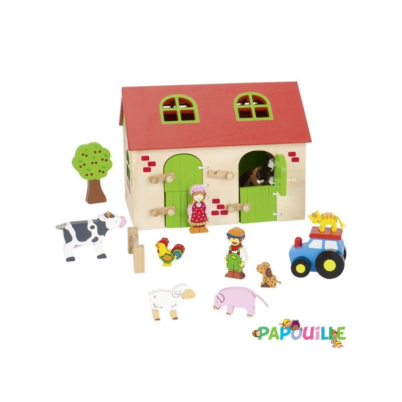 Ma ferme 13 elements - Papouille