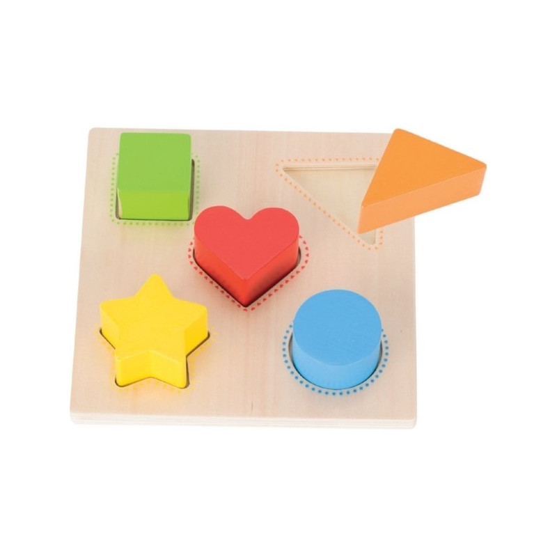 5 formes a encastrer - Papouille
