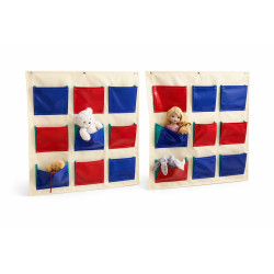 Range doudou mural 6 pochettes - Papouille