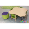 Tabouret 5 roulettes - Papouille