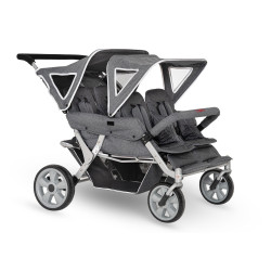 Poussette 4 places cabrio buggy - Papouille