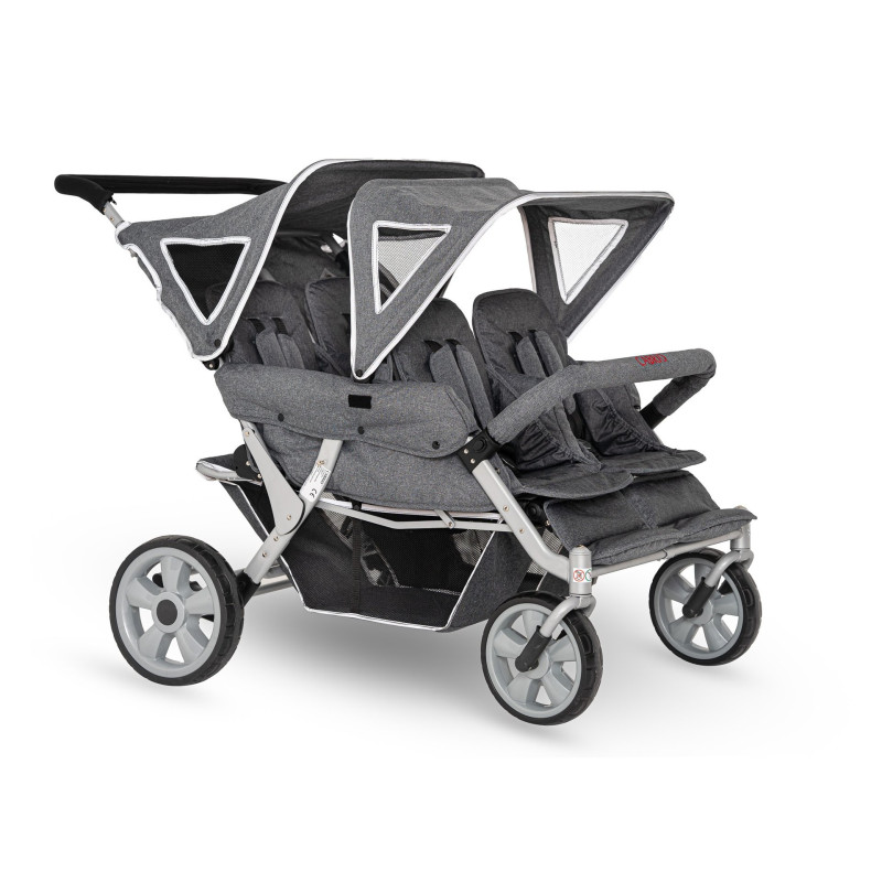 Poussette 4 places cabrio buggy - Papouille
