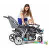 Poussette 4 places cabrio buggy - Papouille