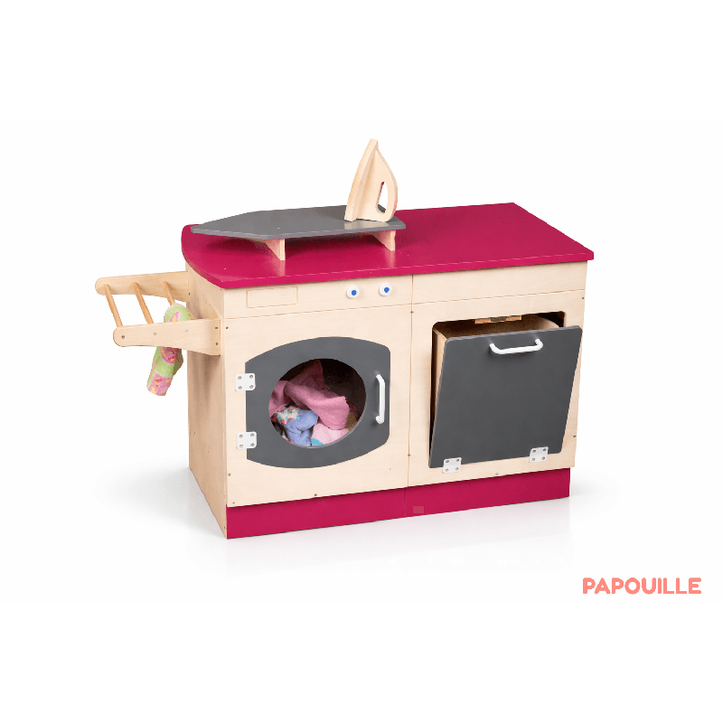 Buanderie bois enfant - Papouille