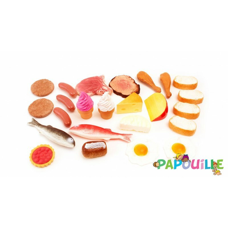 Assortiment de 24 aliments - Papouille