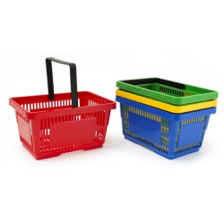 Lot de 4 paniers de course avec anse pour enfant - Papouille
