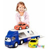 Grand camion remorque porte-voiture - véhicule miniature - Papouille