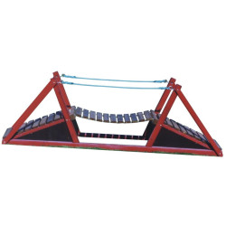 Pont d'aire de jeux extérieur enfant - Papouille