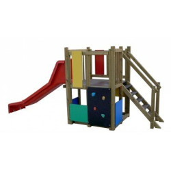 Aire de jeu enfant exterieur le mirador - Papouille