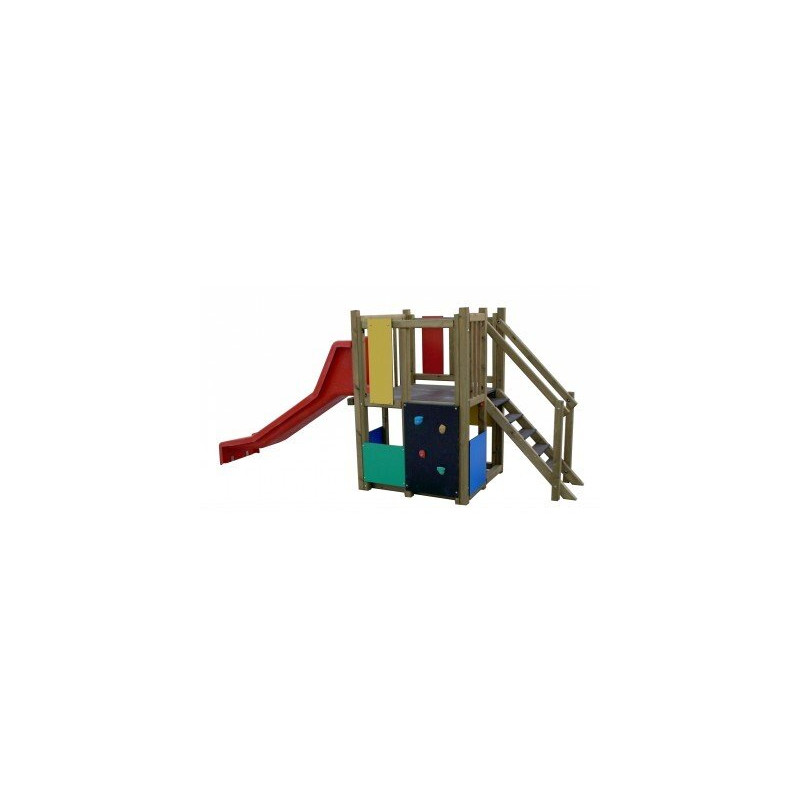 Aire de jeu enfant exterieur le mirador - Papouille