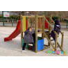 Aire de jeu enfant exterieur le mirador - Papouille