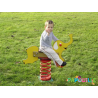 Jeu extérieur éléphant sur ressort - Papouille