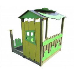 Chalet enfant bois mississippi - Papouille