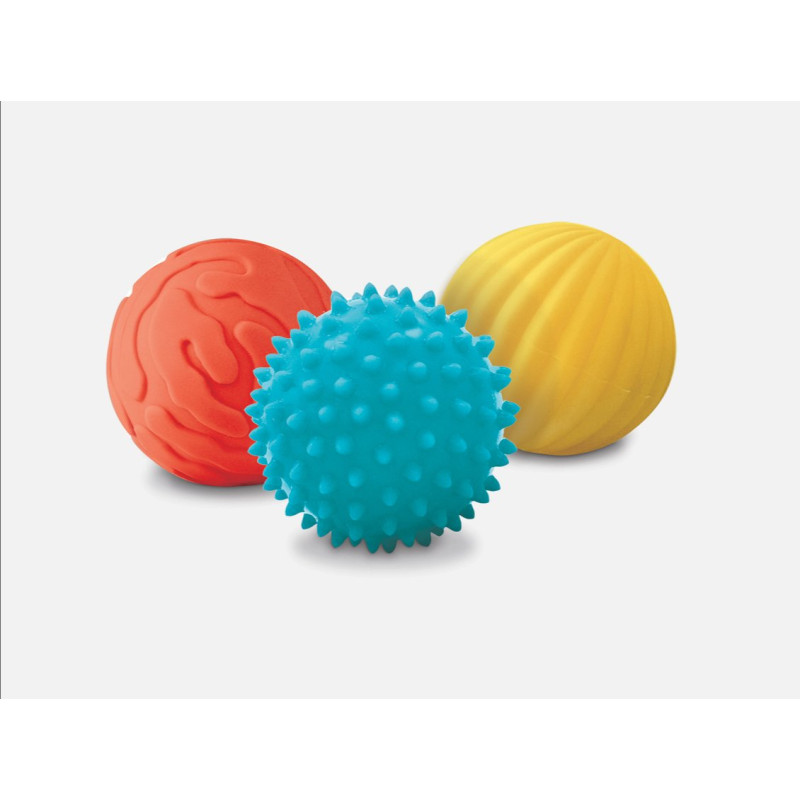 3 balles tactiles sensorielles - Papouille