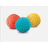 3 balles tactiles sensorielles - Papouille
