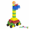 Blocs de construction plastique 64 pièces - Papouille