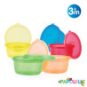 6 pots de conservation hermétique 300ml - Papouille