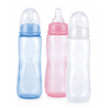 Biberon pastel avec tétine anti-colique - 240ml - 3m+ - Papouille