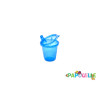 Lot de 6 gobelets 210ml avec bec nuby - Papouille