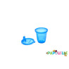 Lot de 6 gobelets 210ml avec bec nuby - Papouille