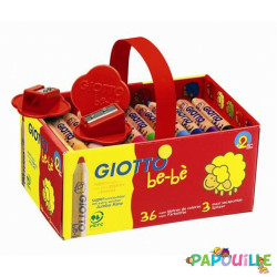 Pack crayons de couleur maxi - Papouille