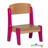 Chaise en bois empilable t2 h.31cm - Papouille