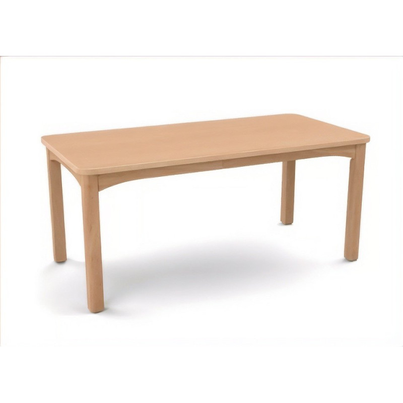 Table en bois 120 x 60 t00 h.36cm wkc - Papouille