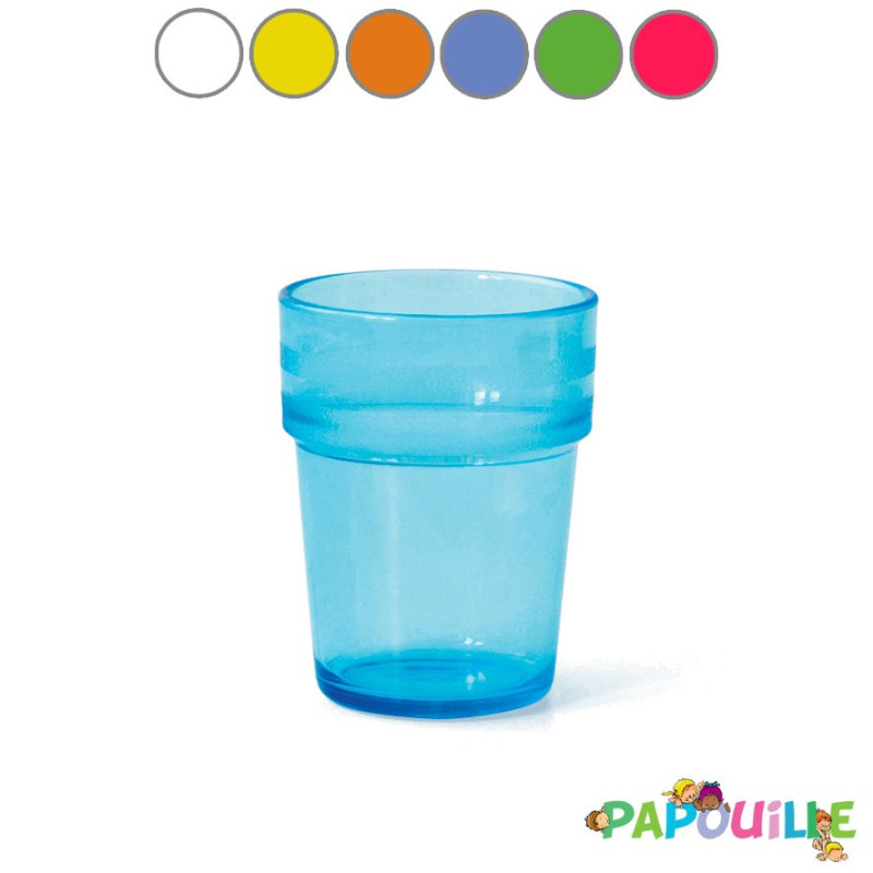 Gobelet empilable copolyester transparent 16cl - Papouille