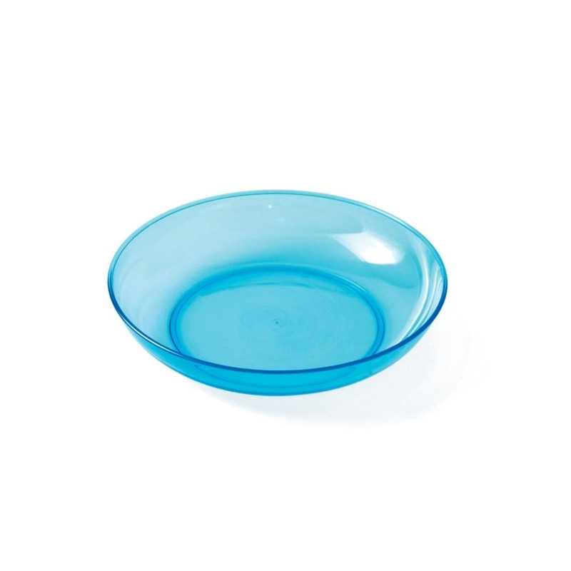 Assiette creuse copolyester bleue - Papouille