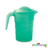 Pichet 1l polypropylène empilable avec couvercle mauve - Papouille