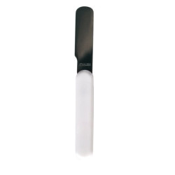 Couteau inox manche blanc non décoré - Papouille