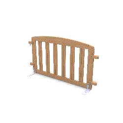 Barrière simple collectivité L.100 cm - Papouille