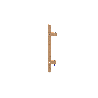 Support de barrière mural L 7,3 cm - Papouille