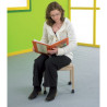 Tabouret bois sur roulettes - Papouille