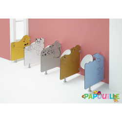 Cloisonnettes wc dauphin - Papouille