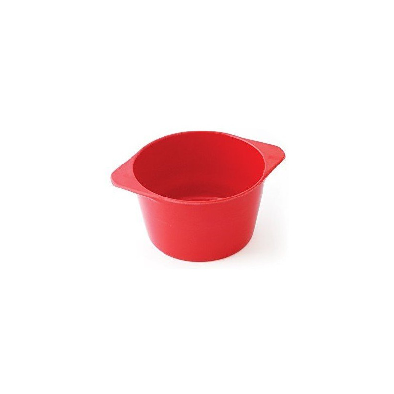 Bol a oreille mélamine 45 cl rouge - Papouille