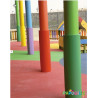 Protection de poteau en mousse cylindrique intérieur et exté - Papouille