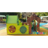 Aire de jeu extérieur labyrinthe pour enfant - Papouille
