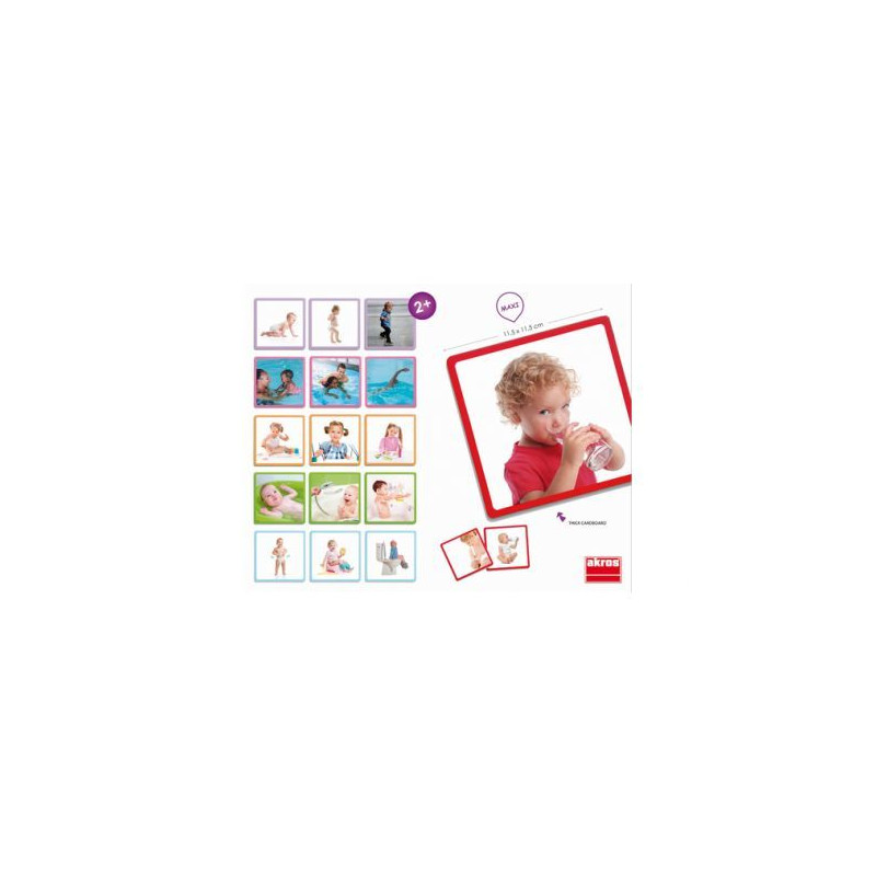 Cartes L’Évolution De L'enfant ( Pour les enfants de 1 an et - Papouille