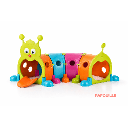 Blocs de jeu 6 modules en forme de chenille - Papouille