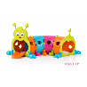 Blocs de jeu 6 modules en forme de chenille - Papouille