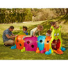 Blocs de jeu 6 modules en forme de chenille - Papouille
