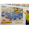 Tapis mural la plage - Papouille
